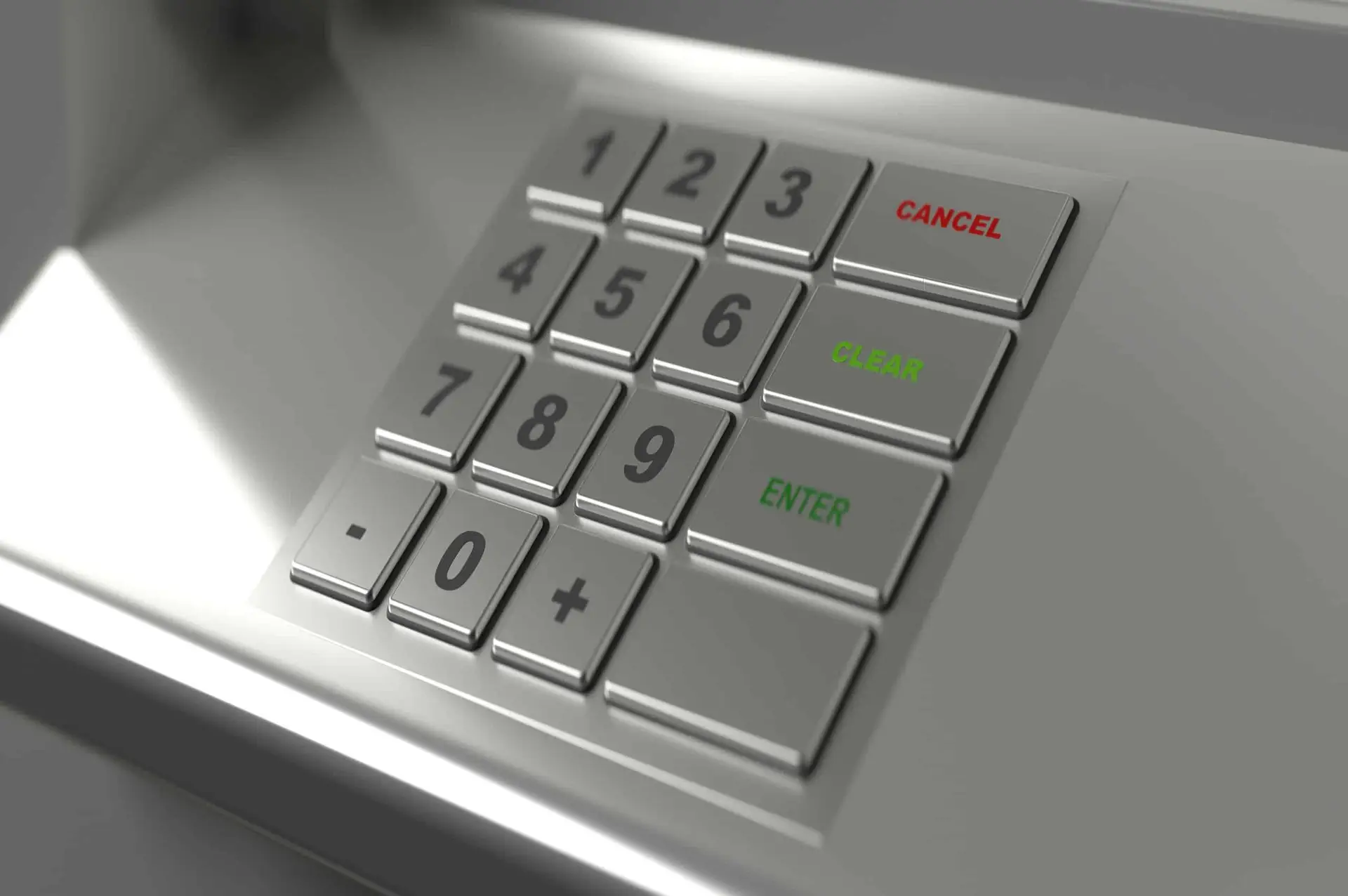 PinPad of an Automated Teller Machine